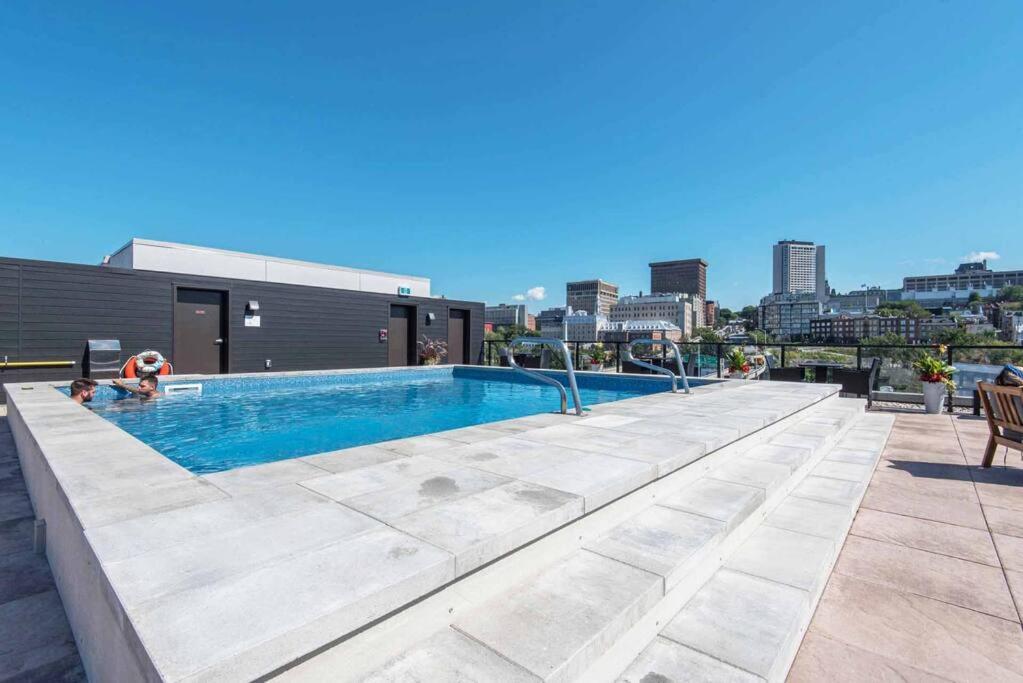 Apartamento Le coeur du Festival d'été de Québec Exterior foto