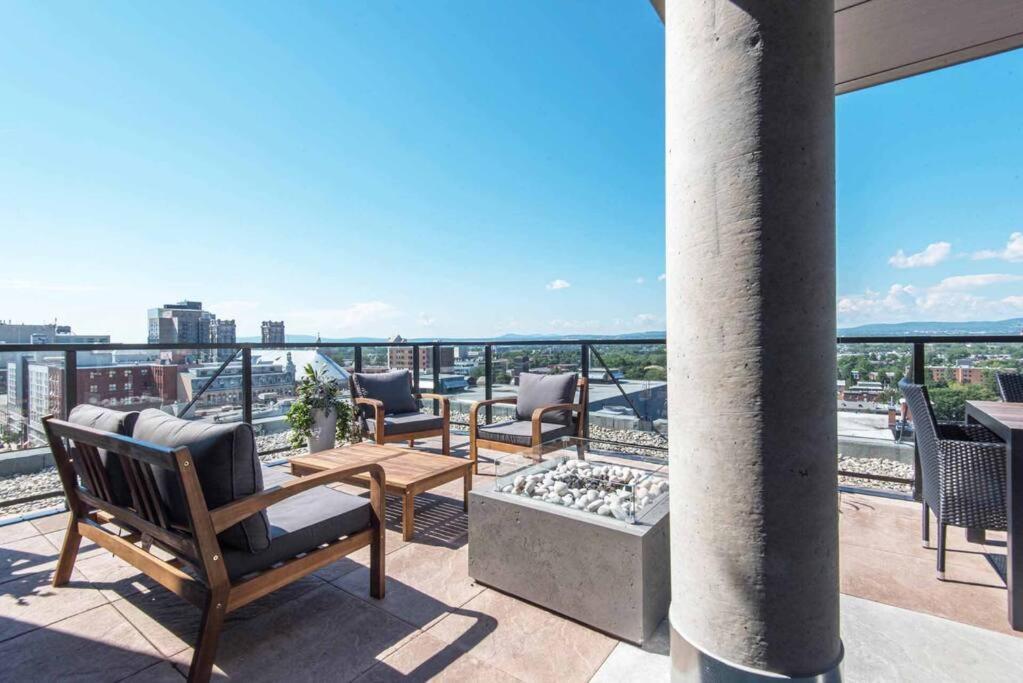 Apartamento Le coeur du Festival d'été de Québec Exterior foto